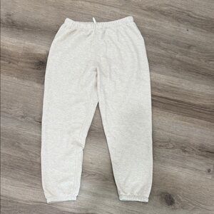 Jenni Kayne Saturday sweatpants oatmeal beige medium